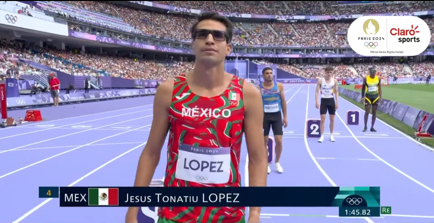 TONATIÚ LÓPEZ Y SU PASE A LA SEMIFINAL DE LOS 800 METROS VARONIL: “HOY ERA UNA CARRERA DE MATAR O MORIR”