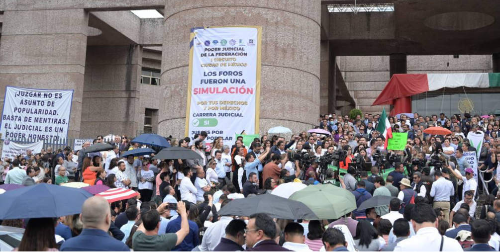 EL PODER JUDICIAL ESTÁN DISPUESTOS A LLEGAR “HASTA LAS ÚLTIMAS CONSECUENCIAS” CON EL PARO DE LABORES EN PROTESTA CONTRA LA REFORMA 