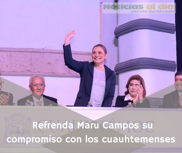 REFRENDA MARU CAMPOS SU COMPROMISO CON LOS CUAUHTEMENSES