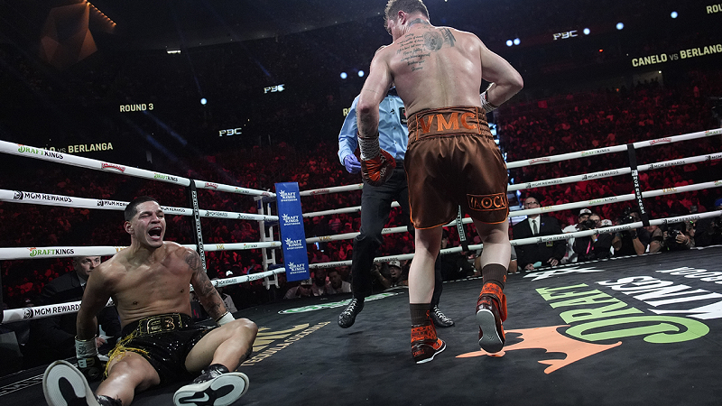 CANELO ÁLVAREZ VENCIÓ POR DECISIÓN UNÁNIME AL PUERTORRIQUEÑO EDGAR BERLANGA