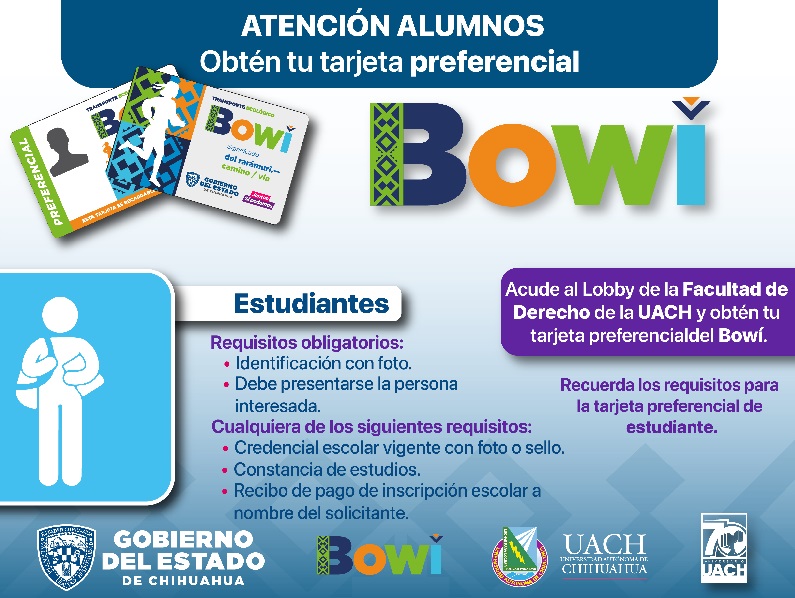 OPERARÁ MÓDULO TEMPORAL DE CREDENCIALIZACIÓN DEL BOWÍ PARA ESTUDIANTES EN UACH CAMPUS I