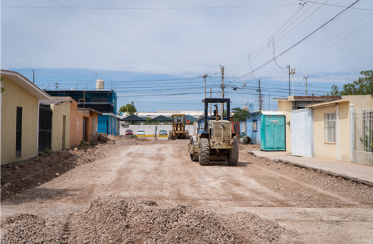 INICIA MUNICIPIO SEGUNDA ETAPA DE PAVIMENTACIÓN EN LA COLONIA VILLA NUEVA, EN BENEFICIO DE MÁS DE 15 MIL PERSONAS