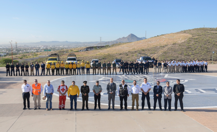 CONMEMORAN AUTORIDADES ESTATALES Y FEDERALES EL DÍA NACIONAL DE PROTECCIÓN CIVIL EN LA CAPITAL