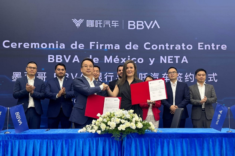 BBVA MÉXICO SE ANTICIPA A LA LLEGADA DE NETA AUTO AL PAÍS Y DESDE CHINA DISEÑA SU PLAN DE FINANCIAMIENTO CON EL OBJETIVO DE FIRMAR 3 MIL CRÉDITOS AUTOMOTRICES EN 2025