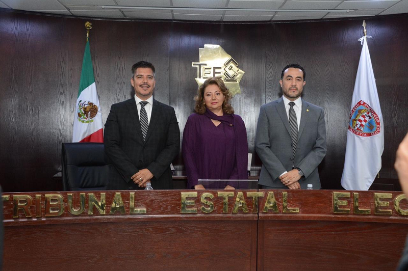 TEE PRESENTA INFORME DE LABORES 2023 Y JUICIO EN LÍNEA ESTATAL