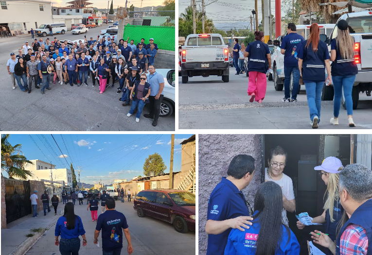 REPARA JMAS CHIHUAHUA FUGAS EN VIVIENDAS DE 200 HABITANTES DE LA COLONIA VICENTE GÜERECA