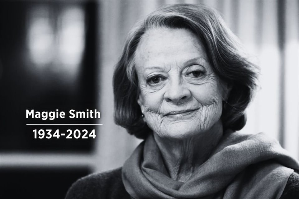 MURIÓ MAGGIE SMITH, ACTRIZ DE HARRY POTTER 