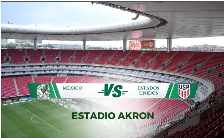 MÉXICO SE VERÁ LAS CARAS ANTE ESTADOS UNIDOS EN EL ESTADIO AKRON