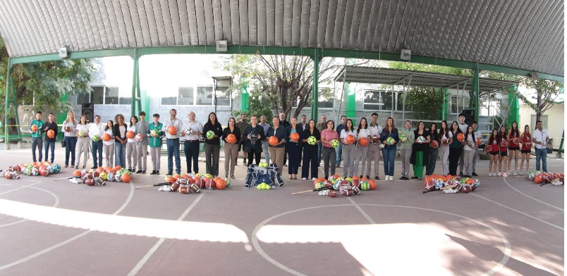 MEJORAN CON EQUIPAMIENTO CONDICIONES PARA LA PRÁCTICA DEPORTIVA DE MÁS DE 22 MIL ESTUDIANTES DEL COBACH