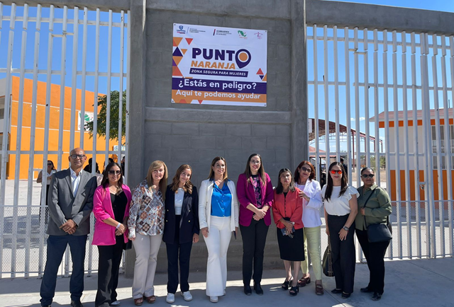 HABILITAN 6 PUNTOS NARANJA EN PLANTELES DEL CECYTECH DE CIUDAD JUÁREZ PARA LA ATENCIÓN A MUJERES EN SITUACIÓN DE RIESGO