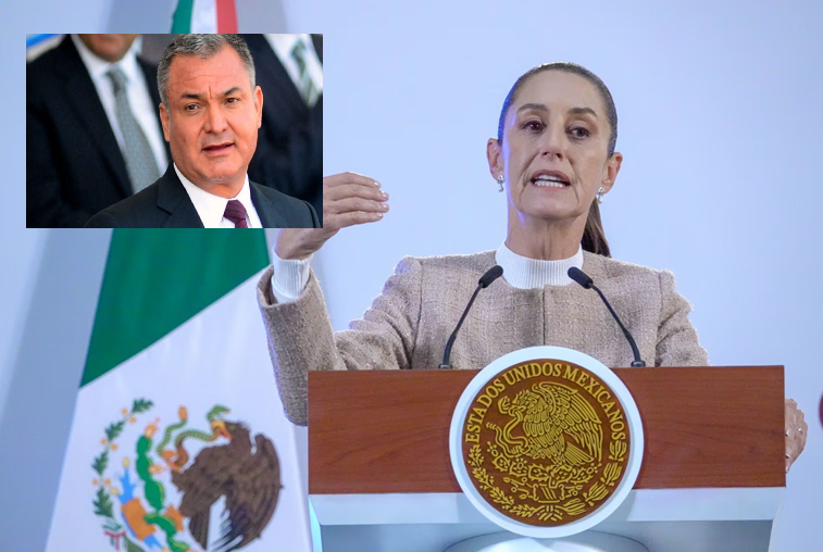 CLAUDIA SHEINBAUM CRITICÓ LA CARTA QUE LE ENVIÓ EL EXTITULAR DE SEGURIDAD, GENARO GARCÍA LUNA, A UN JUEZ DE NUEVA YORK