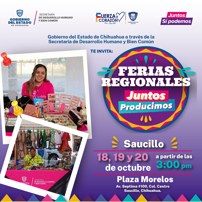 OFERTARÁN SUS PRODUCTOS Y SERVICIOS CERCA DE 100 EXPOSITORES EN LA FERIA “JUNTOS PRODUCIMOS” DE SAUCILLO