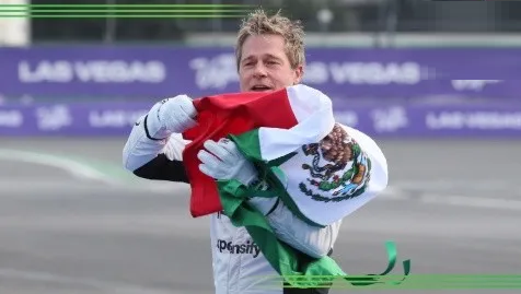 BRAD PITT FILMA LA CINTA ‘F1’ EN EL GP DE MÉXICO 2024