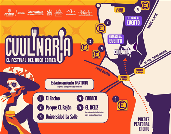 RECUERDA QUE ESTE FIN DE SEMANA ESTARÁ EL FESTIVAL CUULINARIA EN EL RELIZ