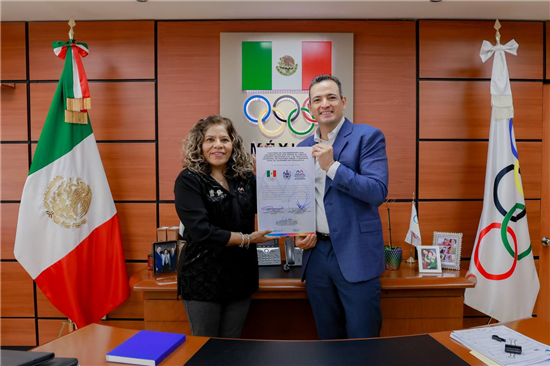 FIRMA ALCALDE BONILLA CONVENIO CON COMITÉ OLÍMPICO MEXICANO RUMBO A JUEGOS OLÍMPICOS 2028