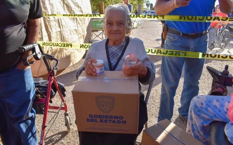 BENEFICIAN A MÁS DE 500 HABITANTES DE MEOQUI CON SERVICIOS Y APOYOS DURANTE LA FERIA “JUNTOS CERCA DE TI”