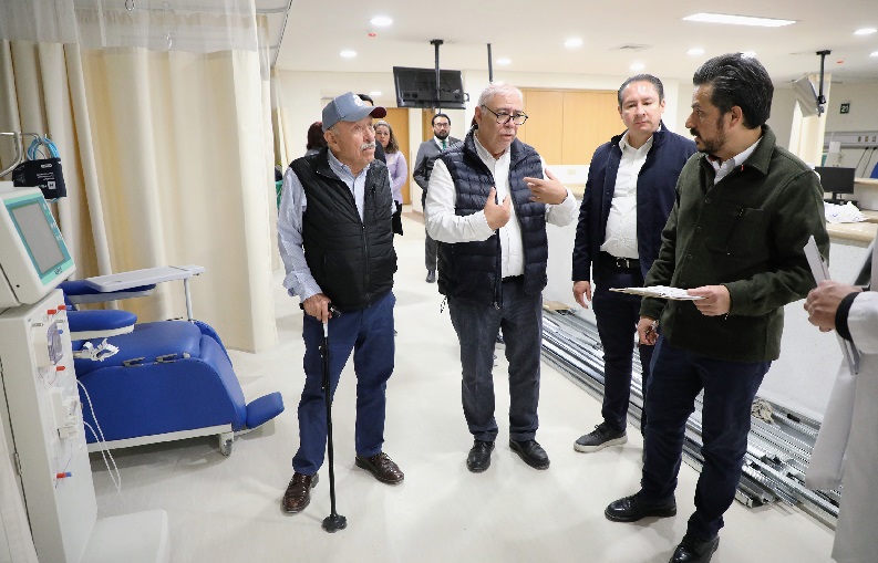 ZOÉ ROBLEDO SUPERVISA AVANCES EN LA OPERACIÓN DEL HOSPITAL GENERAL REGIONAL NO. 2 DE CIUDAD JUÁREZ