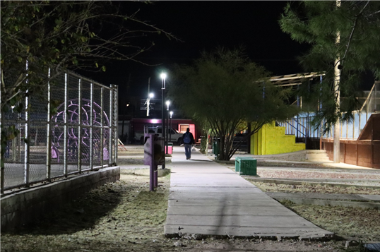 MÁS DE 8 MIL 700 CHIHUAHUENSES BENEFICIADOS CON LUZ LED EN PARQUE EL PORVENIR: MUNICIPIO