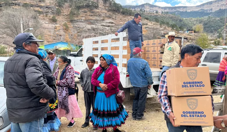 RESPALDA GOBIERNO DEL ESTADO SEGURIDAD ALIMENTARIA DE 342 FAMILIAS EN GUACHOCHI