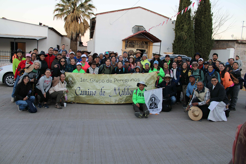 REALIZAN LA PRIMERA PEREGRINACIÓN DEL CAMINO DE MALDONADO EN CHIHUAHUA