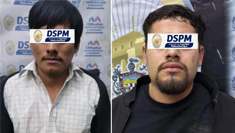 DETIENEN CÉLULA DE BARES DE LA POLICÍA MUNICIPAL A DOS HOMBRES ARMADOS