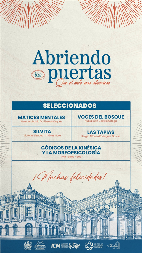 ANUNCIA MUNICIPIO SELECCIONADOS DE LA CONVOCATORIA ABRIENDO LAS PUERTAS 2025