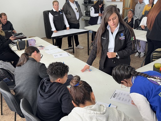 FORTALECE SSPE A MÁS DE 900 BRIGADAS ESCOLARES DE SEGURIDAD EN CIUDAD JUÁREZ