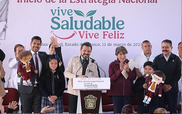 ESTRATEGIA NACIONAL VIVE SALUDABLE, VIVE FELIZ ARRANCA EN 7 MIL 741 ESCUELAS PRIMARIAS EN EL ESTADO DE MÉXICO (1)