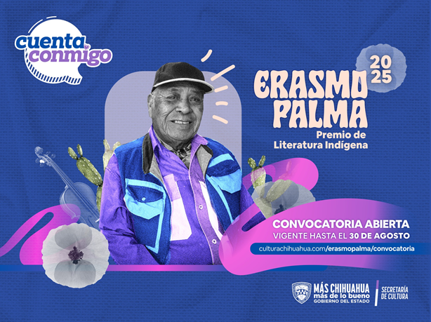 ABRE CONVOCATORIA PARA CONCURSAR EN EL PREMIO DE LITERATURA INDÍGENA “ERASMO PALMA” 2025”