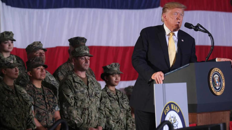 TRUMP, CONFIRMÓ QUE SHEINBAUM NEGÓ EL INGRESO DEL EJÉRCITO DE EE.UU. PARA COMBATIR LOS CÁRTELES DEL NARCOTRÁFICO EN MEXICO