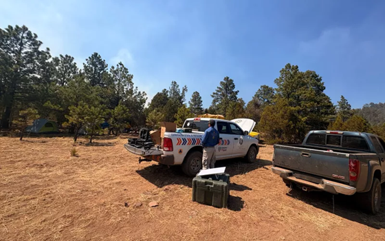 LLEVA PROTECCIÓN CIVIL COMUNICACIÓN SATELITAL Y SUMINISTROS A COMBATIENTES DE INCENDIOS FORESTALES