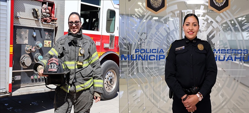 RECONOCE MUNICIPIO A MAMÁS POLICÍAS Y BOMBEROS POR MOTIVO DE DÍA DE LAS MADRES