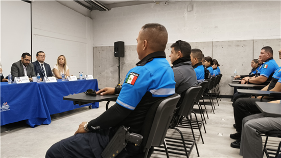 CONTINÚAN CAPACITACIONES EN EL IDIOMA INGLÉS A POLICÍAS BETA PARA APOYAR A TURISTAS EN EL CENTRO HISTÓRICO