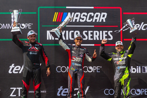 EN LA “AGUASCALIENTES EL GIGANTE DE MÉXICO 250”, XAVI RAZO OBTIENE SU DÉCIMO TRIUNFO EN NASCAR MEXICO