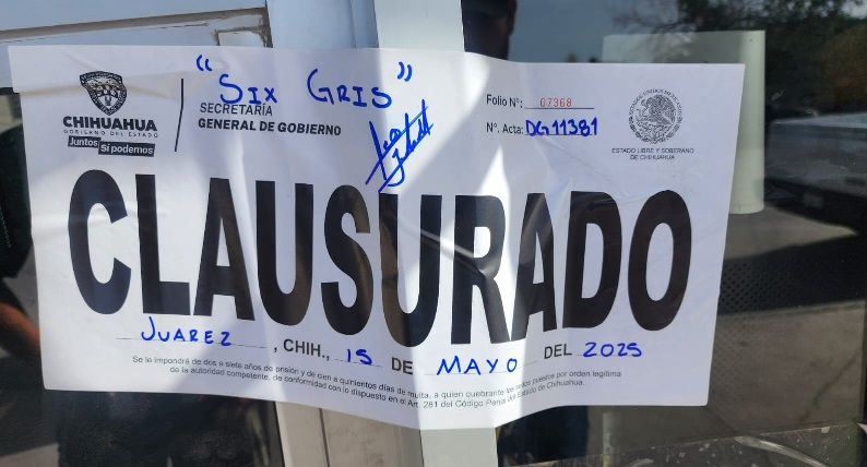 REALIZA GOBERNACIÓN ESTATAL 310 INSPECCIONES Y CLAUSURA 13 ESTABLECIMIENTOS DURANTE LA ÚLTIMA SEMANA