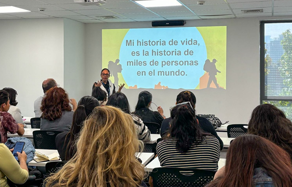 PROFESORA DEL TEC DE MONTERREY EXPONE EN CONGRESO   INTERNACIONAL SOBRE MIGRACIÓN  