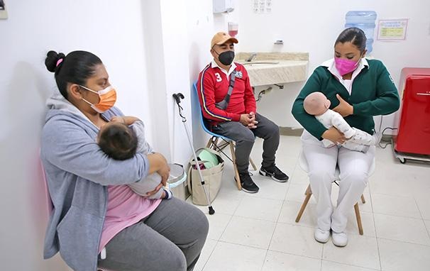 PROMUEVE IMSS LACTANCIA MATERNA COMO ESTRATEGIA DE SALUD PÚBLICA PARA SALVAR VIDAS, PREVENIR INFECCIONES Y ENFERMEDADES EN LAS PERSONAS RECIÉN NACIDAS (1)