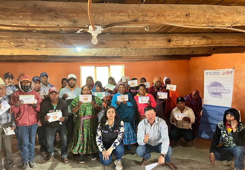 IMPULSA DIF ESTATAL LA EDUCACIÓN ALIMENTARIA Y NUTRICIONAL EN COMUNIDADES DE LA SIERRA TARAHUMARA
