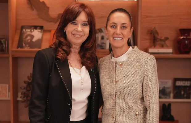 LA PRESIDENTA SHEINBAUM REACCIONÓ A LA CONFIRMACIÓN DE LA SENTENCIA DE LA EXMANDATARIA ARGHENTINA CRISTINA FERNÁNDEZ