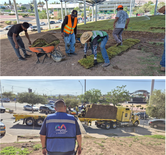 RENUEVA GOBIERNO MUNICIPAL PASTO EN PARQUE EL PALOMAR