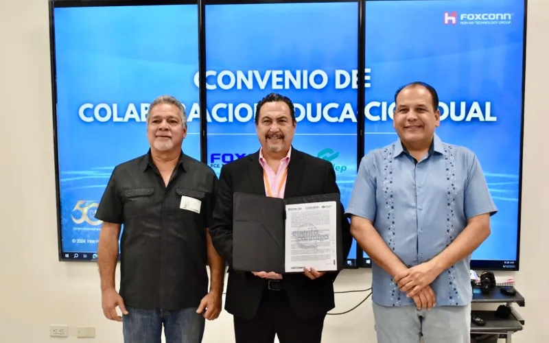 FORTALECEN FORMACIÓN DE ESTUDIANTES CON ALIANZA ENTRE CONALEP Y FOXCONN