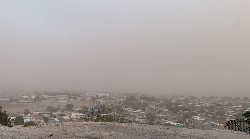 SE DESPLAZA SEXTA TORMENTA DE ARENA SOBRE TERRITORIO CHIHUAHUENSE