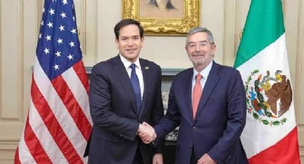 JUAN RAMÓN DE LA FUENTE Y MARCO RUBIO ABORDAN METAS Y OBJETIVOS DE LA CUMBRE DEL G7