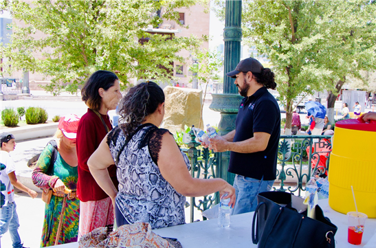 INFORME SOBRE LOS PRIMEROS DÍAS DE LOS PUNTOS DE HIDRATACIÓN DEL GOBIERNO MUNICIPAL