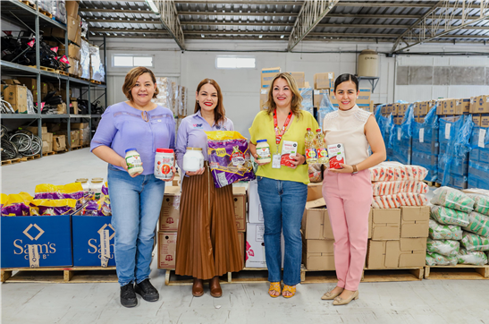 DIF MUNICIPAL RECIBE DONACIÓN DE MÁS DE MIL 300 KILOS DE ALIMENTOS POR PARTE DE OXXO