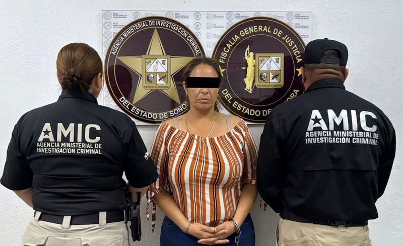 DETIENEN EN SONORA A MUJER BUSCADA EN EE.UU. Y MÉXICO