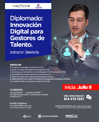 DIPLOMADO INNOVACIÓN DIGITAL PARA GESTORES DE TALENTO
