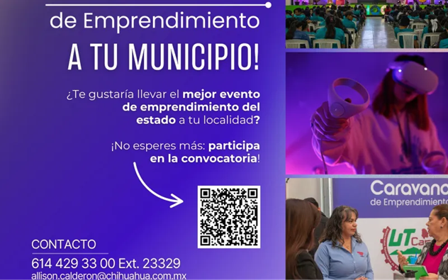 CHIHUAHUA LANZA CONVOCATORIA PARA LAS CARAVANAS DE EMPRENDIMIENTO 2025