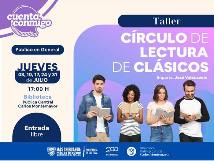 INVITA BIBLIOTECA PÚBLICA “CARLOS MONTEMAYOR” A PARTICIPAR EN SUS TALLERES DEL MES DE JULIO