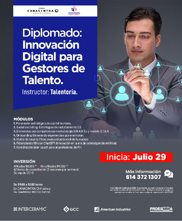 DIPLOMADO INNOVACIÓN DIGITAL PARA GESTORES DE TALENTO